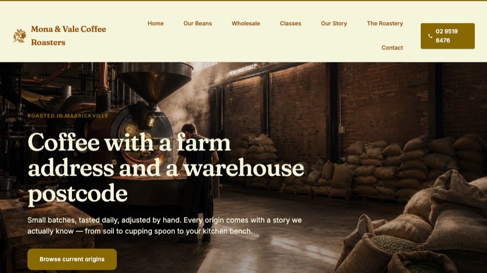 Mona & Vale Roasters