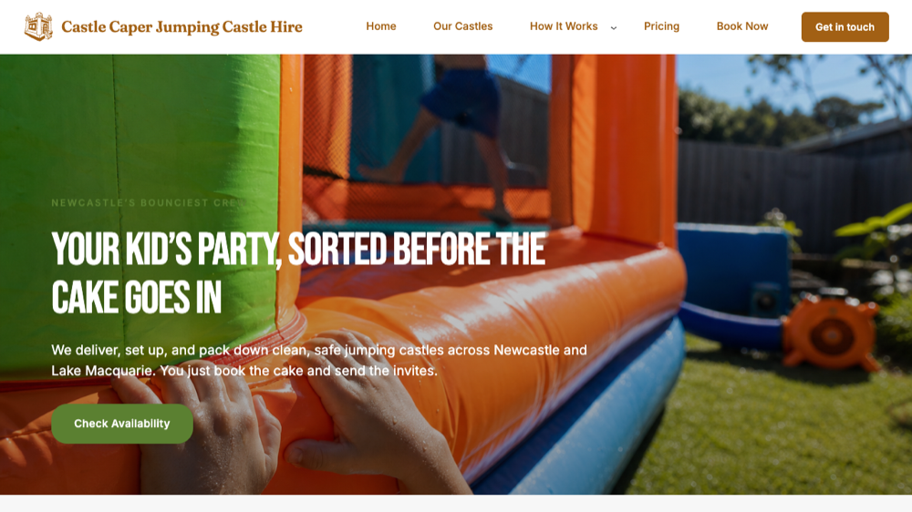 Castle Caper Hire