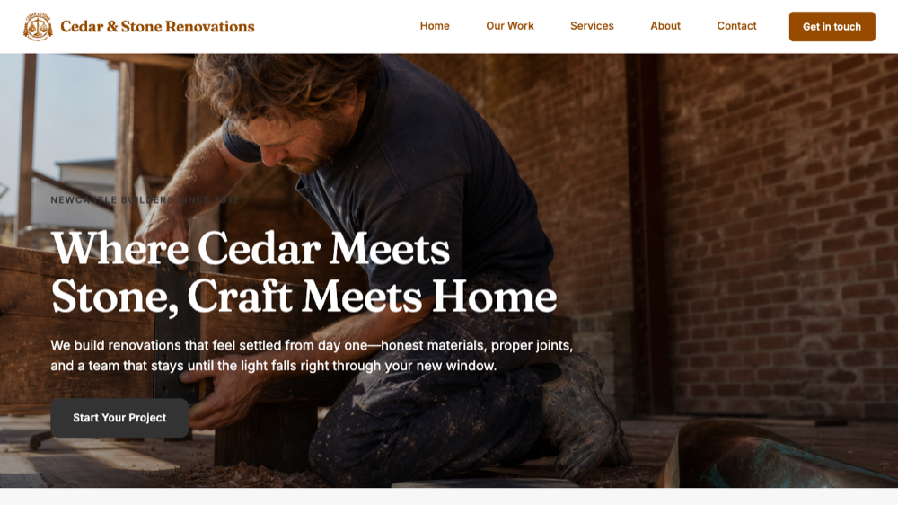 Cedar & Stone Renovations